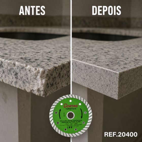 Disco Diamantado Turbo Eco 110 mm x 20 mm 60598 Cortag