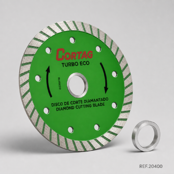 Disco Diamantado Turbo Eco 110 mm x 20 mm 60598 Cortag