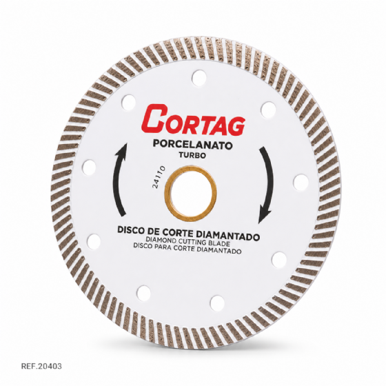 Disco Diamantado para Porcelanato Eco 110 mm 60863 Cortag